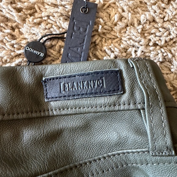 Nordstrom Women’s leather jeans 👖 - Picture 6 of 8